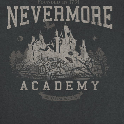 Wednesday Nevermore Pride Mens T Shirt Black