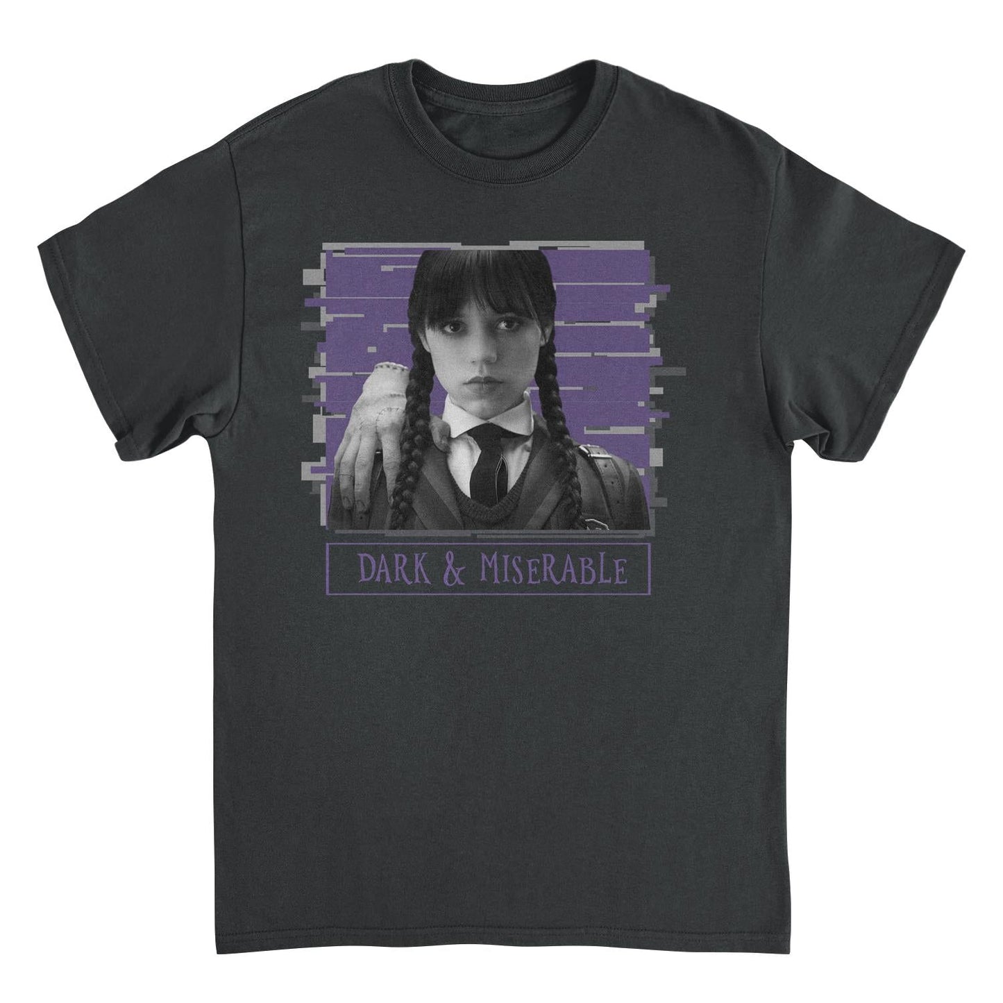 Wednesday Dead Inside Black Mens T Shirt