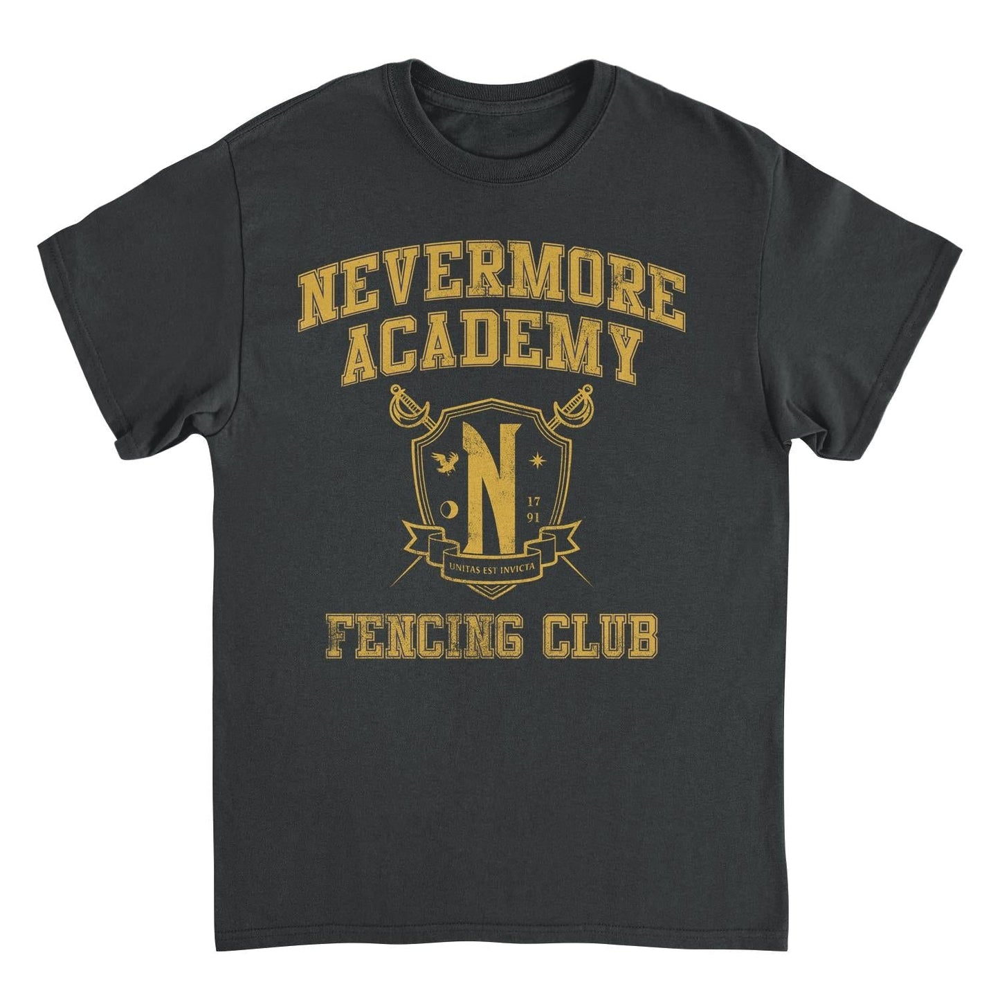 Wednesday Fencing 4 Black Mens T Shirt