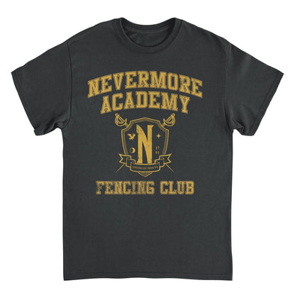 Wednesday Fencing 4 Black Mens T Shirt