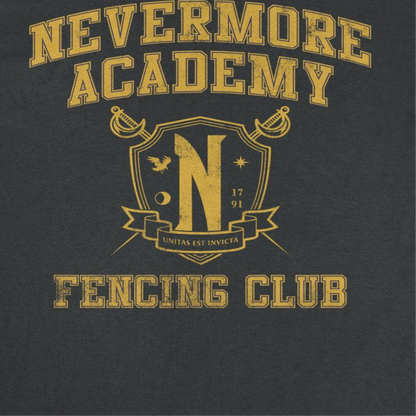Wednesday Fencing 4 Mens T Shirt Black