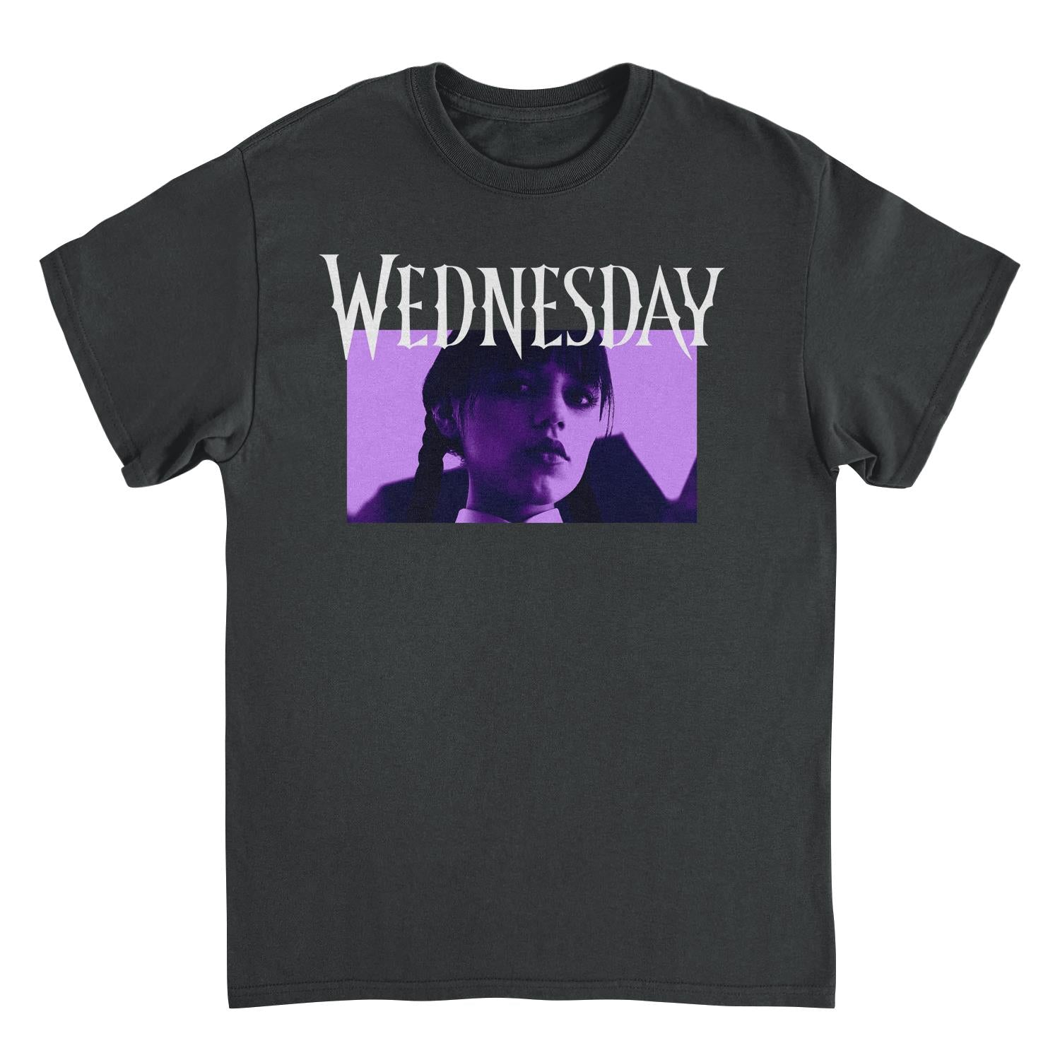 Wednesday Sinister Glare Black Mens T Shirt