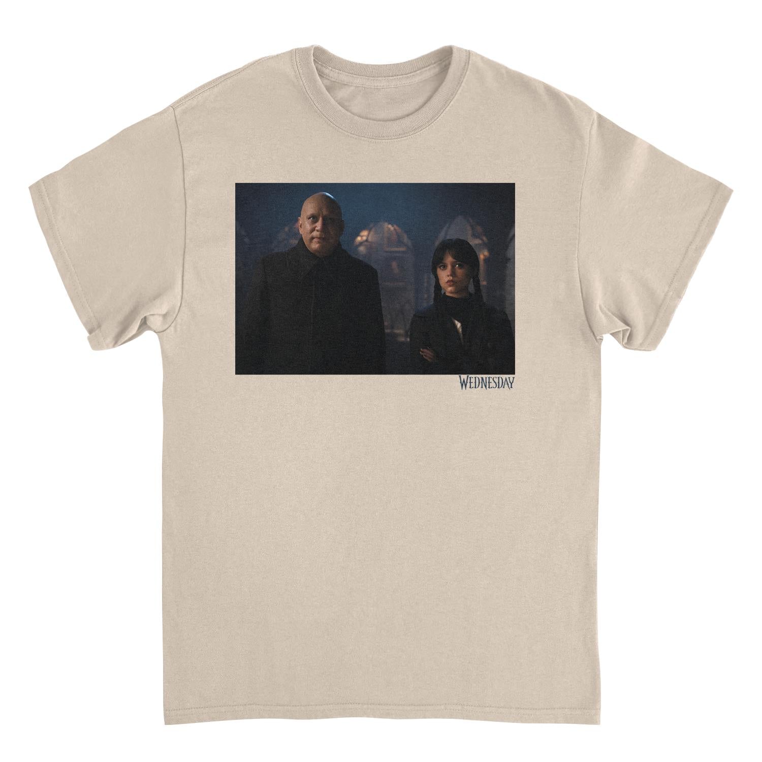 Wednesday Fester V2 Sand Mens T Shirt