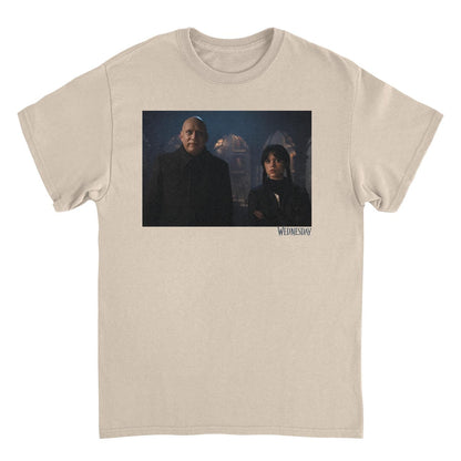 Wednesday Fester V2 Sand Mens T Shirt