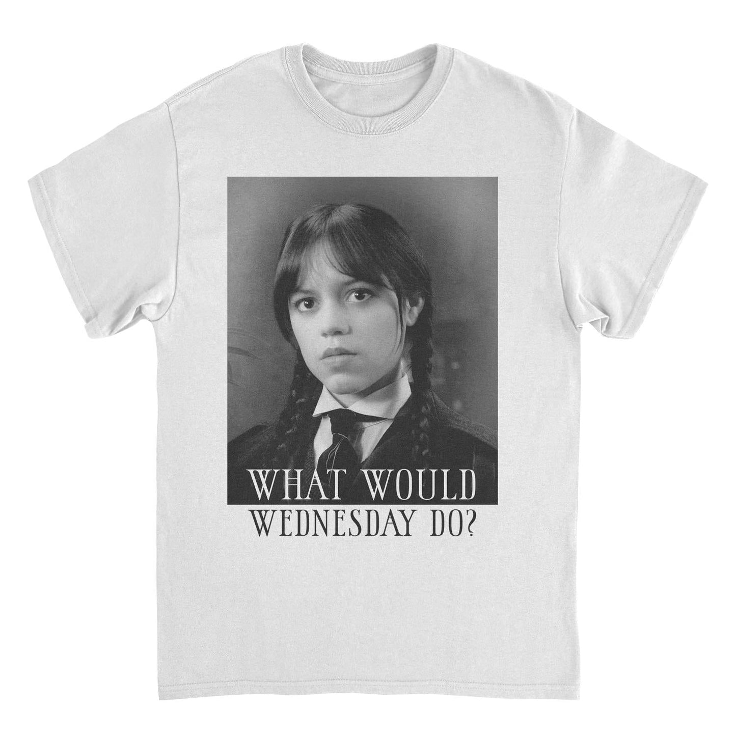 Wednesday WWWD Light White Mens T Shirt