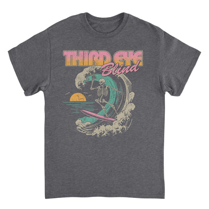 Third Eye Blind Surf Skeleton Mens T Shirt
