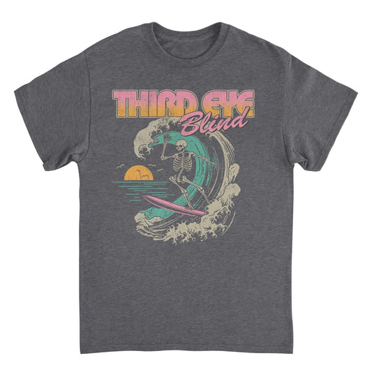 Third Eye Blind Surf Skeleton Mens T Shirt