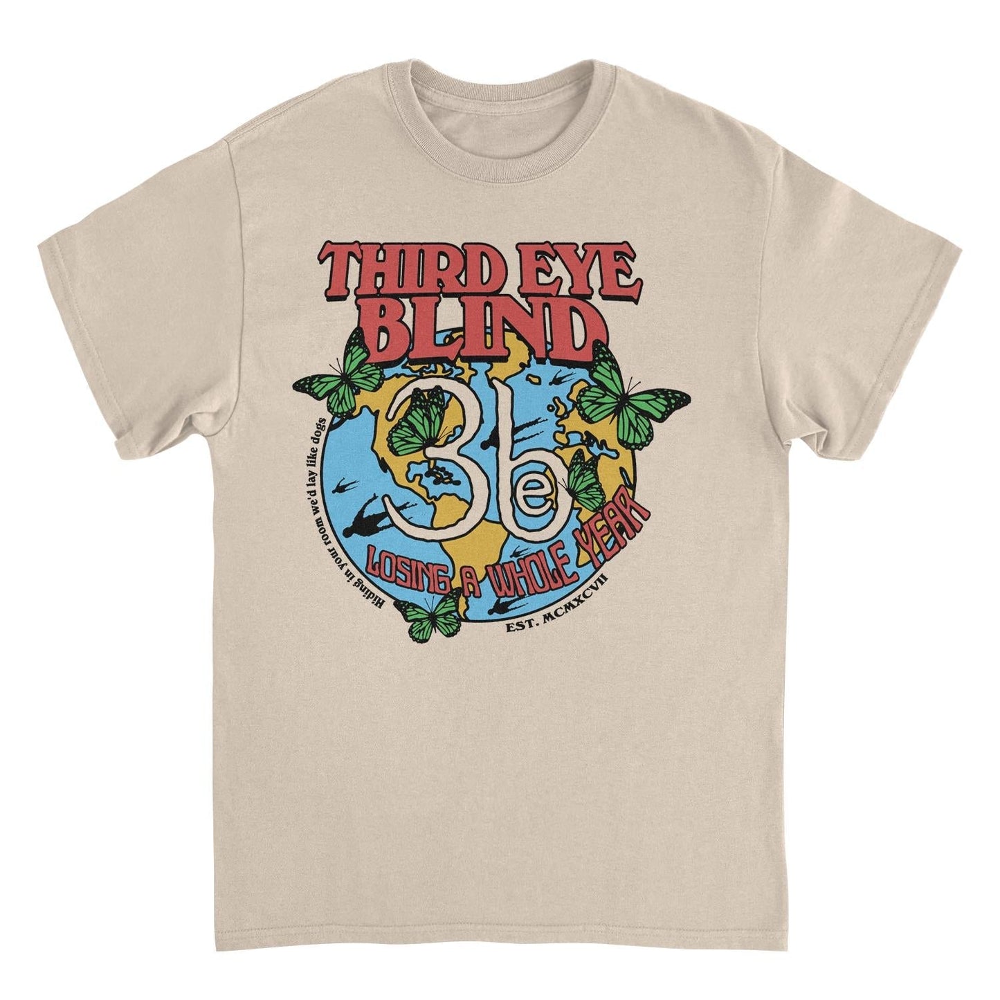 Third Eye Blind Losing A Whole War Mens T Shirt