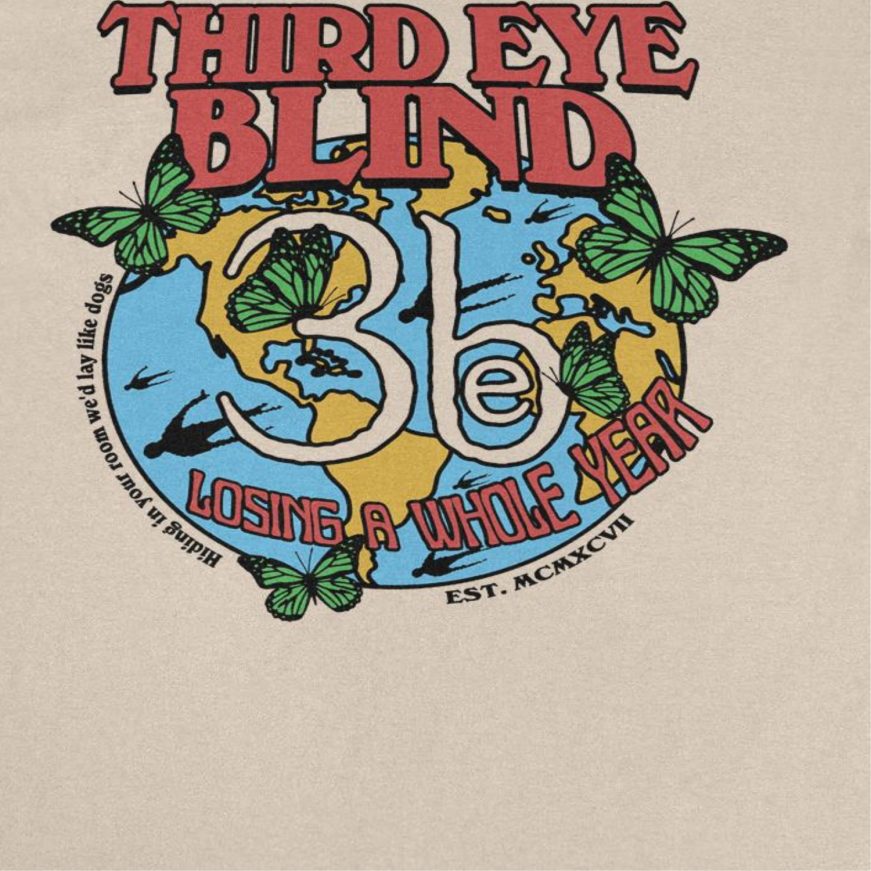 Third Eye Blind Losing A Whole War Mens T Shirt