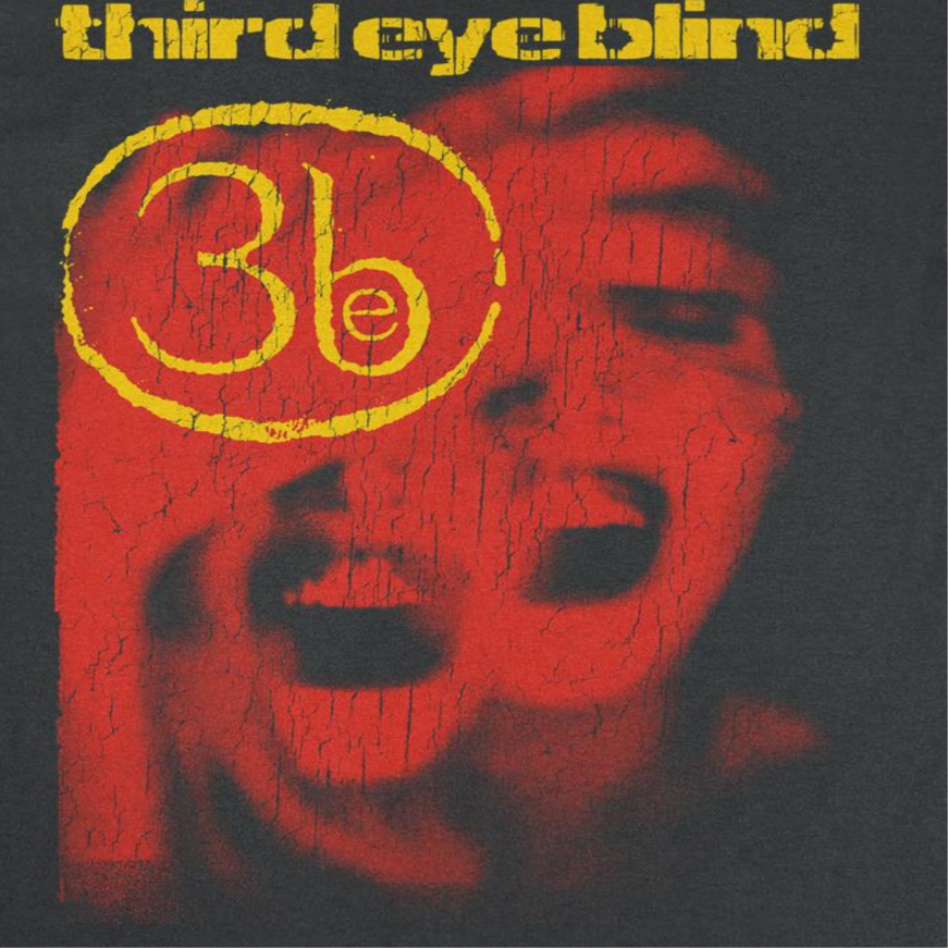 Third Eye Blind Screaming 3EB Logo Mens T Shirt