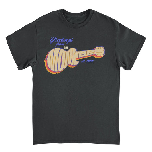 The Monkees Monkees Guitar Logo Mens T Shirt