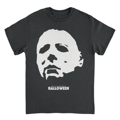 Halloween Michael Myers Mask Angle Black Mens T Shirt