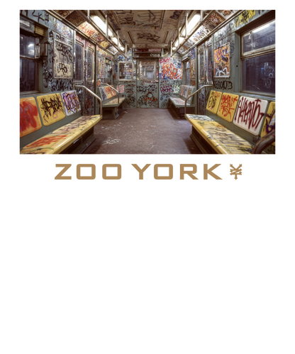 Zoo York Nueva York Vintage Subway Panel Mens T Shirt Black
