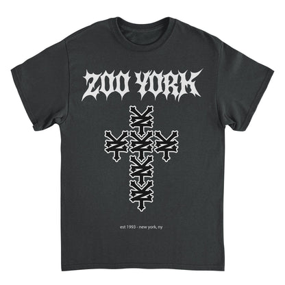 Zoo York Old School New York Cross Mens T Shirt Black