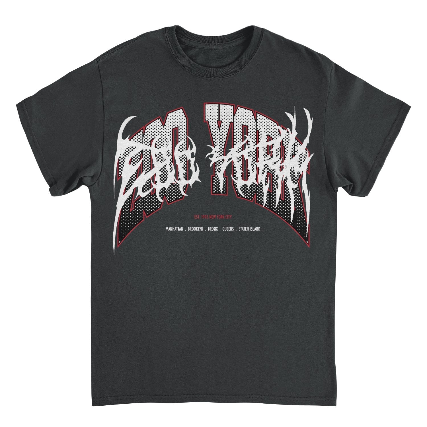 Zoo York 93 Athletic Style Baller Logo Mens T Shirt Black
