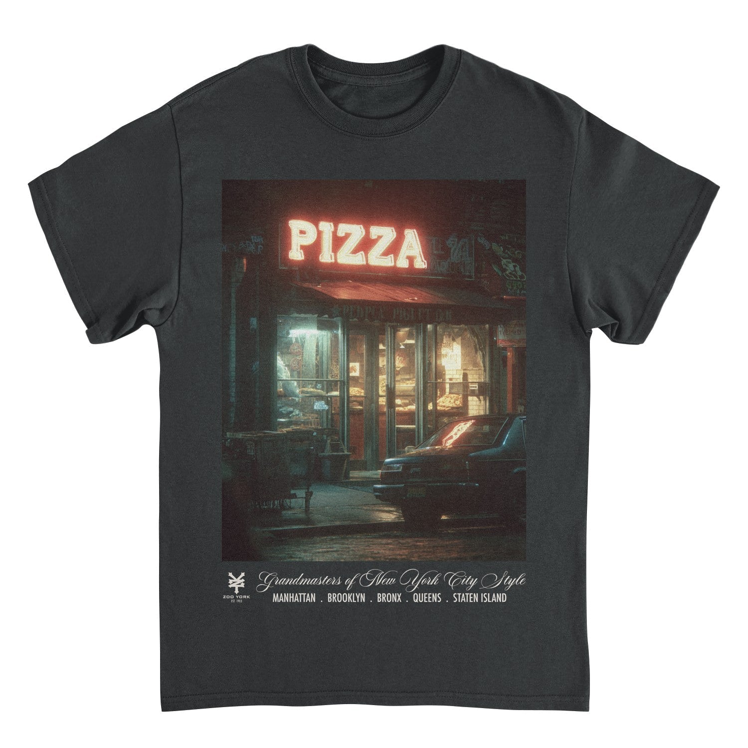 Zoo York Grandmasters of New York City Style Mens T Shirt Black