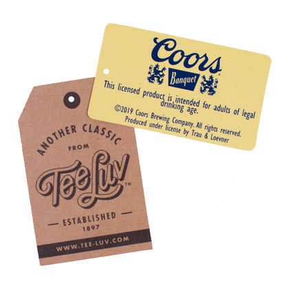 Coors Banquet Since 1873 Front and Back Print Mens T Shirt Athletic Heather Gray