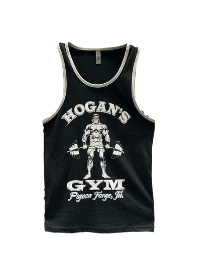 Hulk Hogan Hogans Gym Mens Tank Top Shirt Black