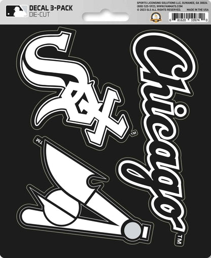 MLB Official Team Sticker Mats - Set of 3 Stickers
