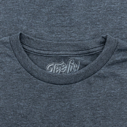 Royal Crown Cola Logo Mens T Shirt Indigo Blue