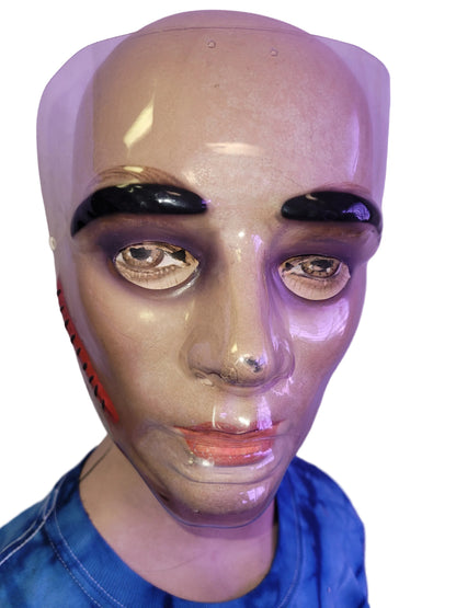 Plastic Wounded Face Bloody Masks