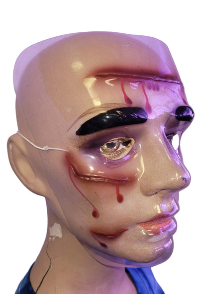 Plastic Wounded Face Bloody Masks