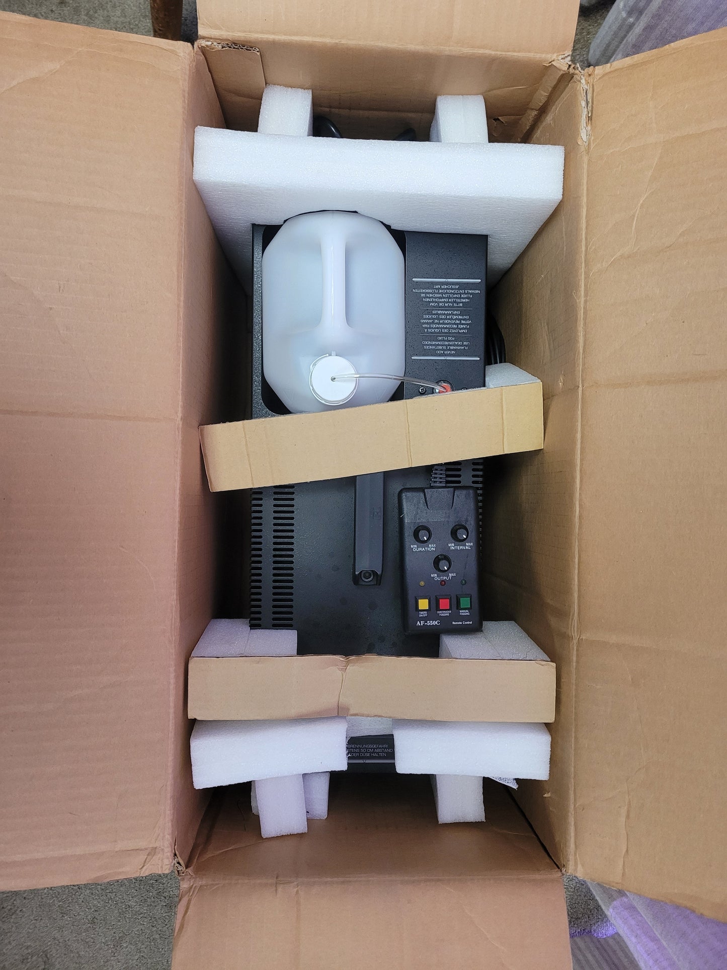 Eurofogger 50 High Power Portable Fog Generator Machine by TPR 120V