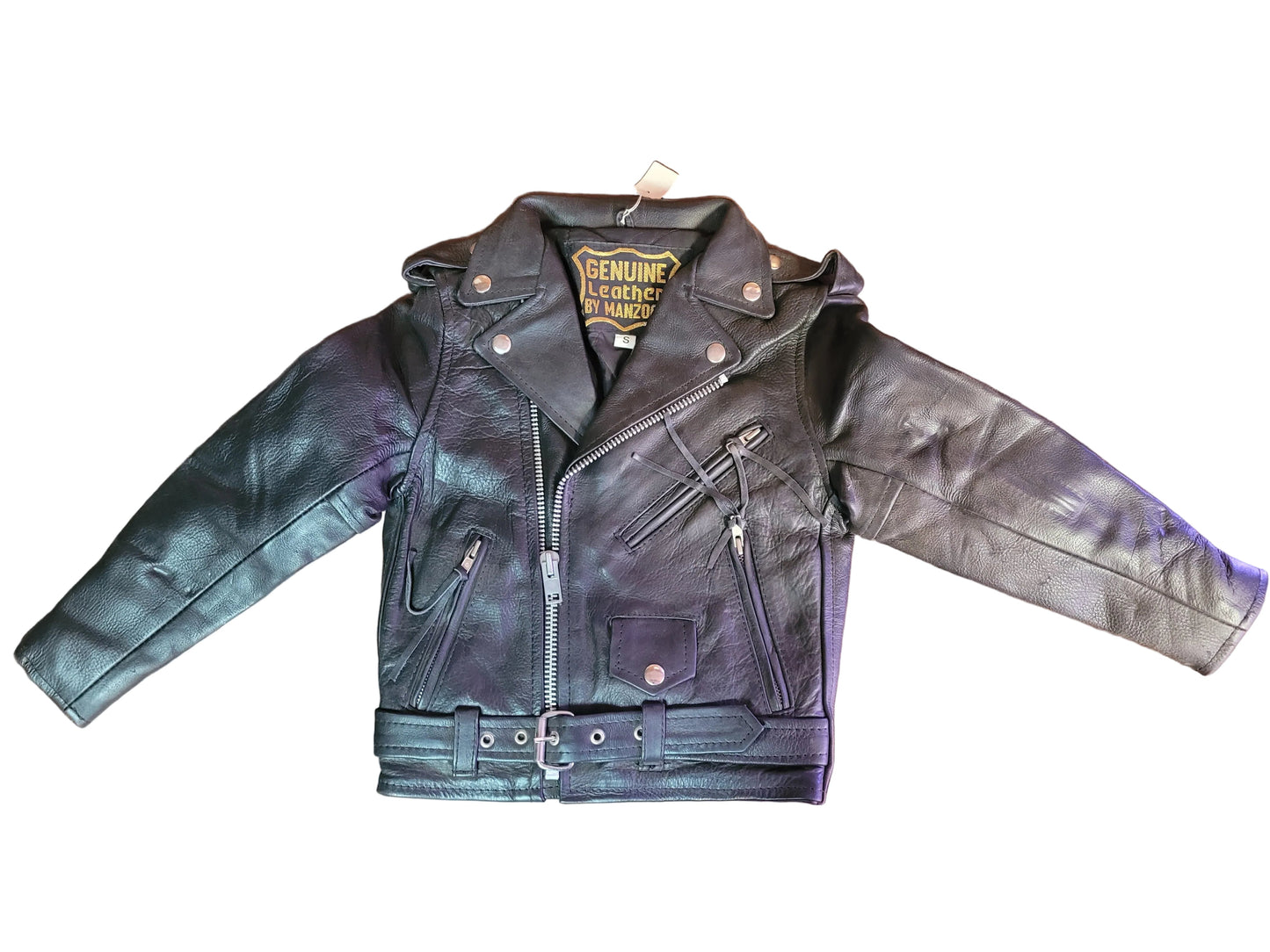 Genuine Leather Jacket Boys Small