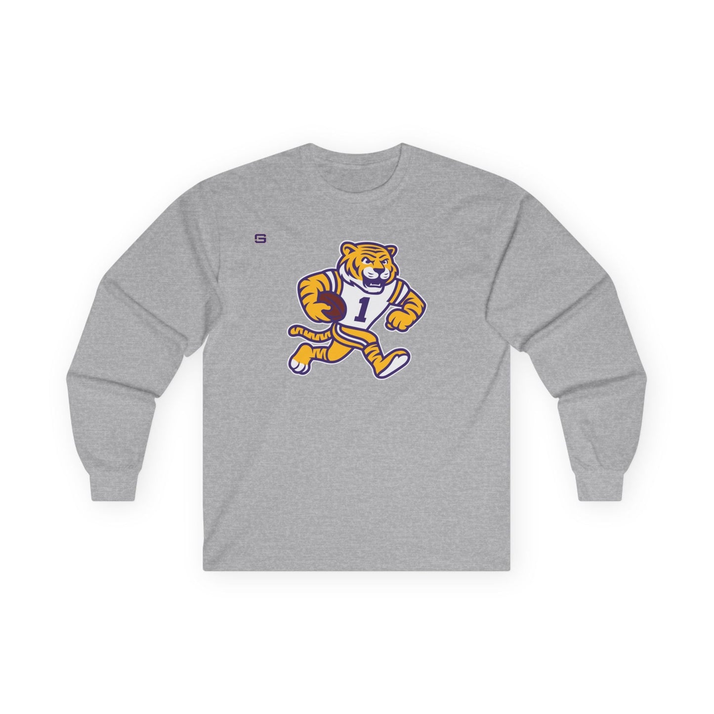 Football Mascot Logo Long Sleeve Shirt