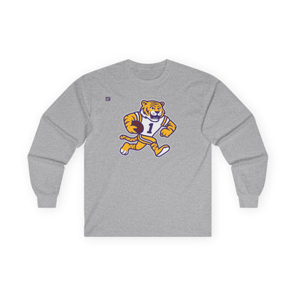 Football Mascot Logo Long Sleeve Shirt
