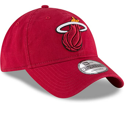 Miami Heat - NBA Core Classic 9Twenty Adjustable Red Hat New Era