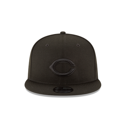 Cincinnati Reds - 9Fifty Basic Snapback Black on Black Hat New Era