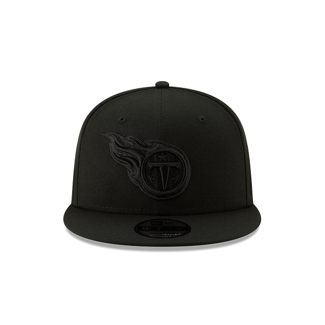 Tennessee Titans - Black on Black 9Fifty Basic Snapback Hat New Era