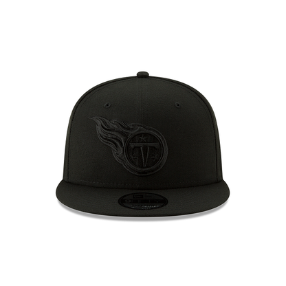 Tennessee Titans - Black on Black 9Fifty Basic Snapback Hat New Era