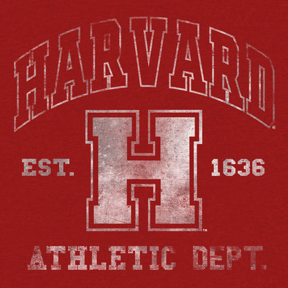Harvard Athletic Department Mens T Shirt Crimson