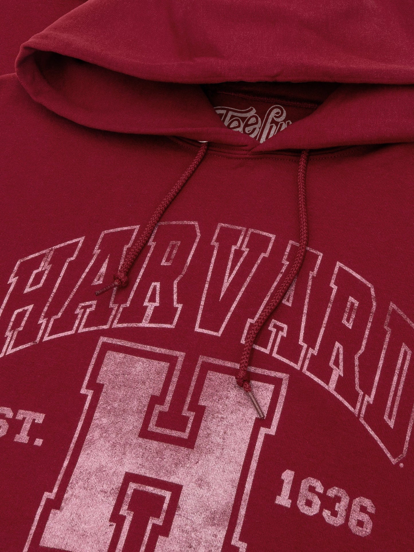 Harvard Athletic Department Pullover Hooded Sweashirt Hoodie Crimson