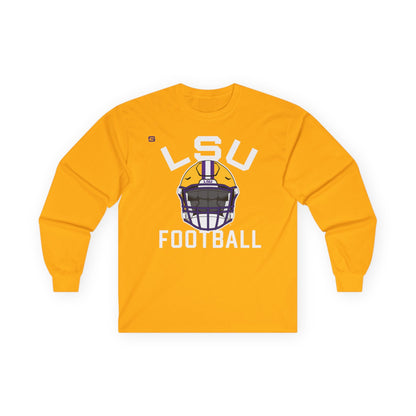 LSU Football Helmet Long Sleeve Shirt