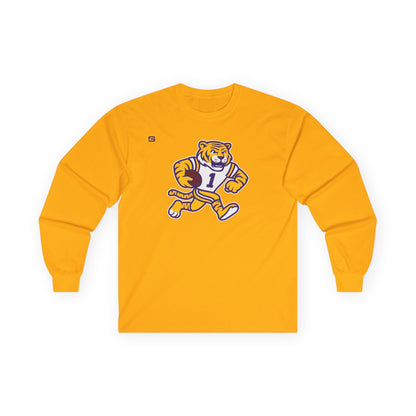 Football Mascot Logo Long Sleeve Shirt