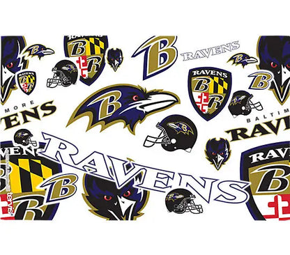 Baltimore Ravens - NFL All Over Plastic Tumbler