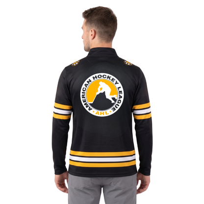 Providence Bruins AHL Licensed Replica Performance 1/4 Zip Longsleeve Jersey Shirt
