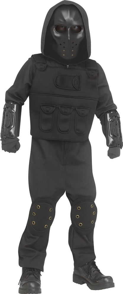 Warecore Fighter Mercenary Boys Child Costume