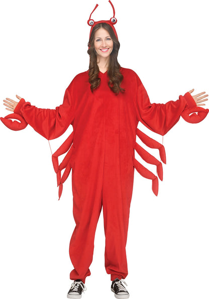 EZ Lobster Jumpsuit Adult Unisex Costume