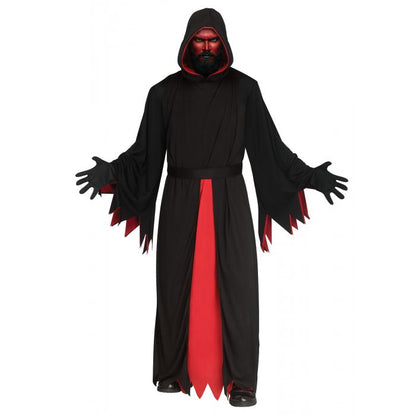 Reaper Black and Red Adult Robe Costume