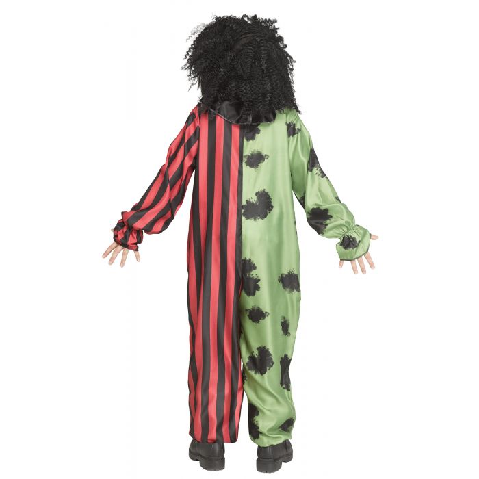 Creepy Two Headed Clown Child Costume