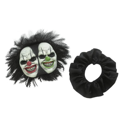 Creepy Two Headed Clown Adult Costume