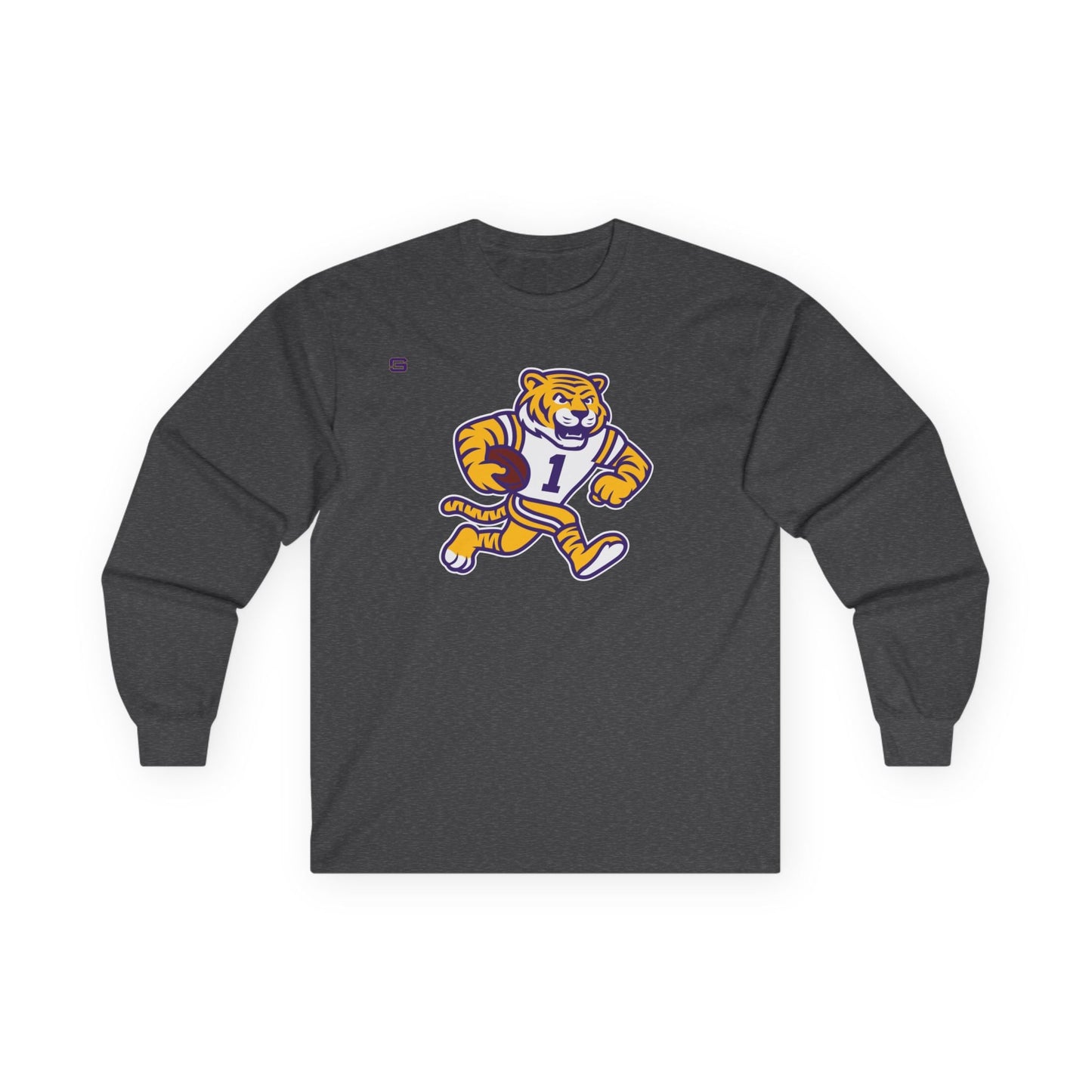 Football Mascot Logo Long Sleeve Shirt
