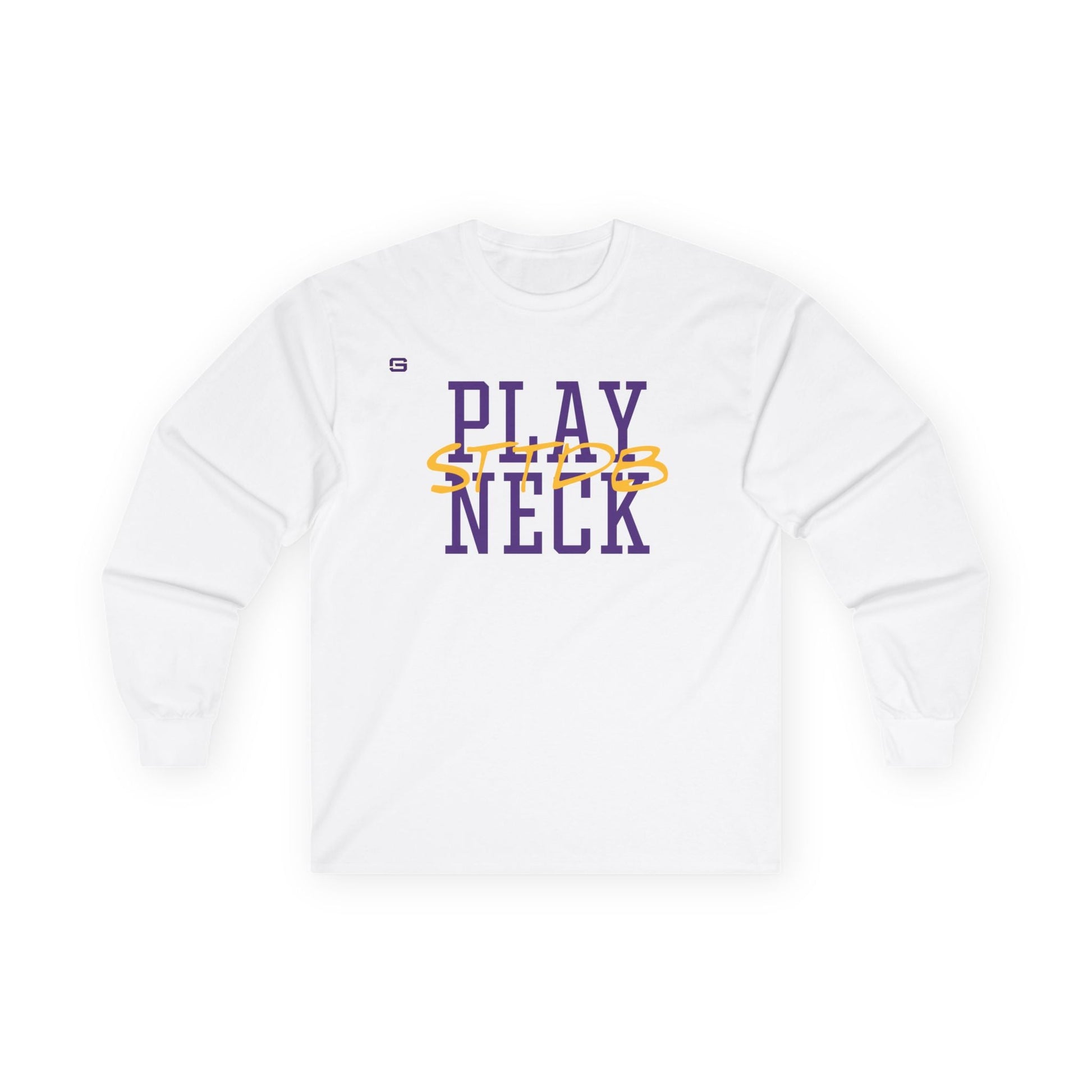 LSU Football Play Neck Long Sleeve Shirt