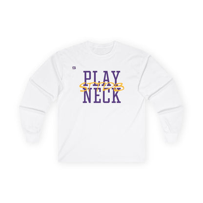 LSU Football Play Neck Long Sleeve Shirt