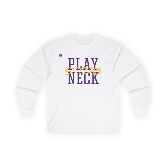 LSU Football Play Neck Long Sleeve Shirt