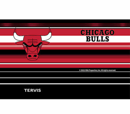NBA Chicago Bulls -  Hype Stripes Stainless Steel Tumbler